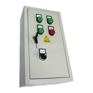 Щит управления противопожарным вентилятором ЩУВ-П-380/4,0кВт/М