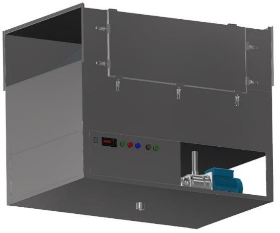 Горизонтальный гидрофильтр ГГвН-1.2Ф