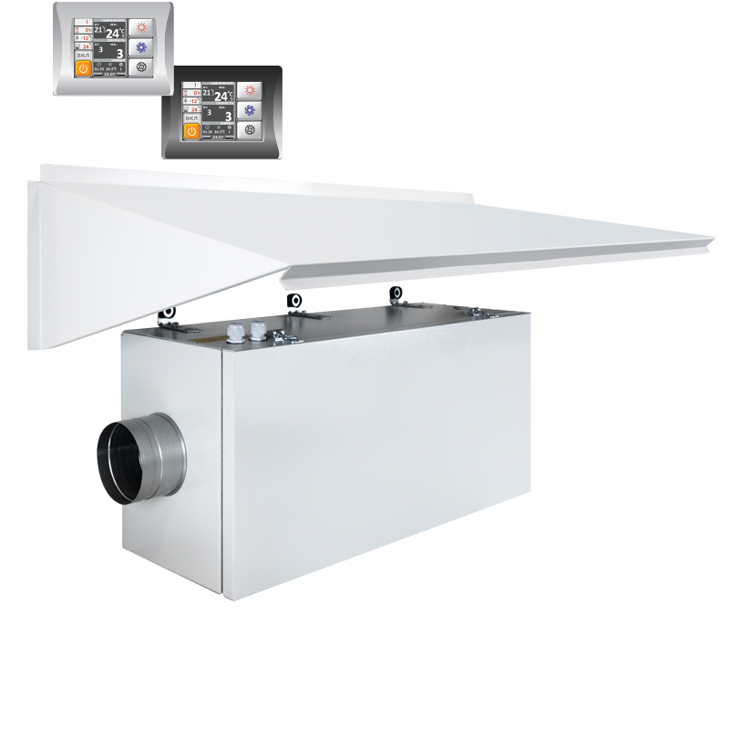 Приточная установка ФЬОРДИ ВПУ (У)-800/6 кВт/2-GTC (380В)