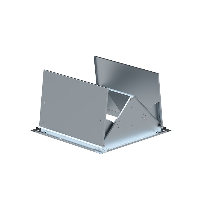 Клапан защитный факельный квадратный AIRONE КЗФ-КВ