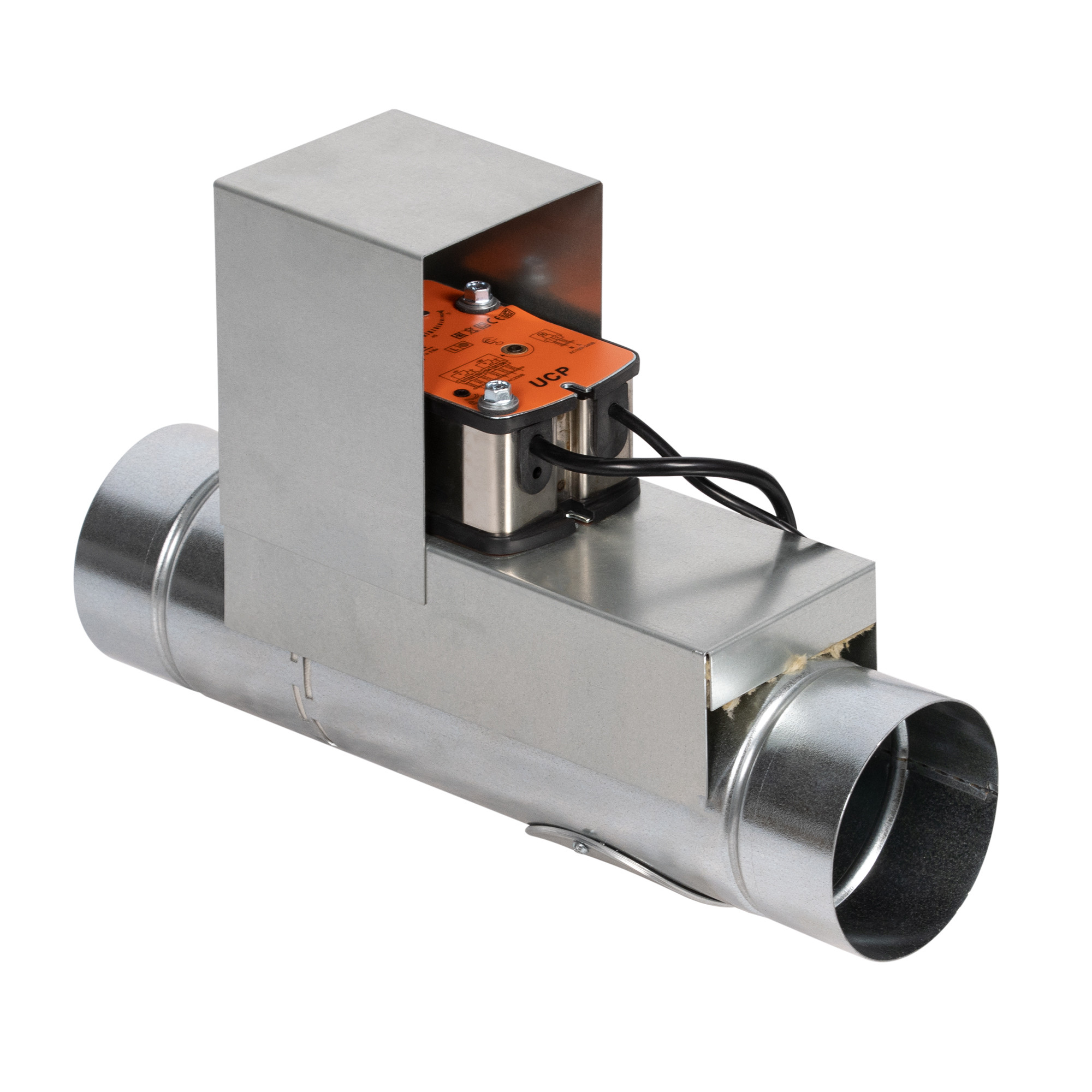 Клапан противопожарный SHUFT SHFDO-60-O-d1000-EM24-0-0-0-0
