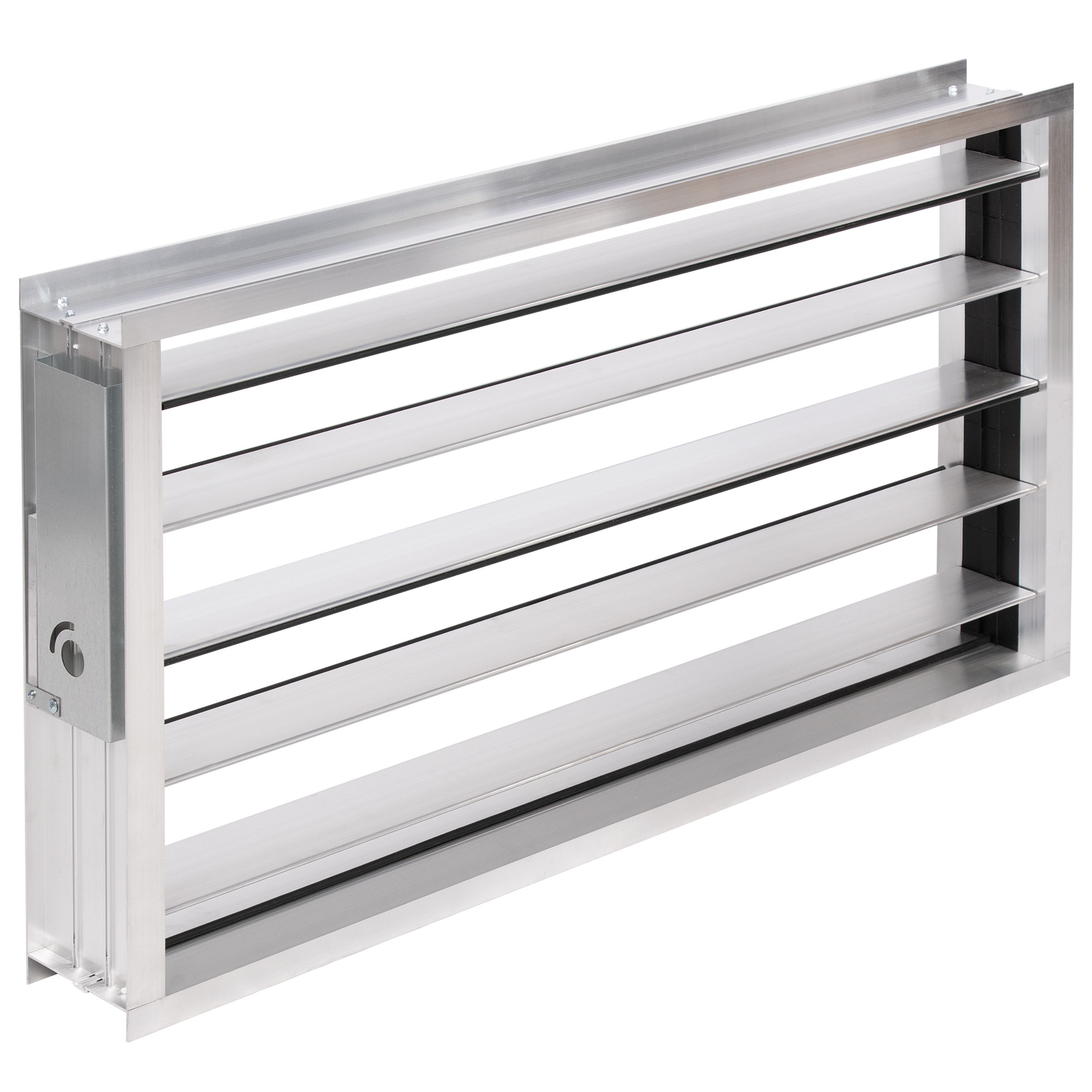 Клапан воздушный SHUFT DRr 300х100 с подставкой под электропривод