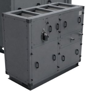Приточно-вытяжная установка с пластинчатым рекуператором RWN-RP-1800(30m)-ЕС-W-Compact(N)