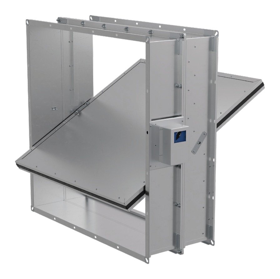 Клапан противопожарный ОЗ-60 700×100 Клапан противопожарный ОЗ-60 700×100