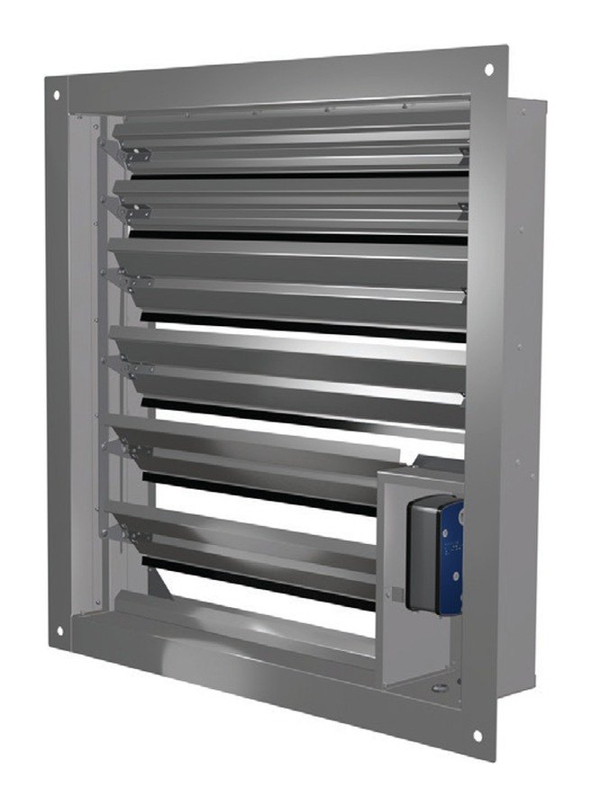 Клапан дымоудаления ДМУ-МС 750×450 многостворчатый