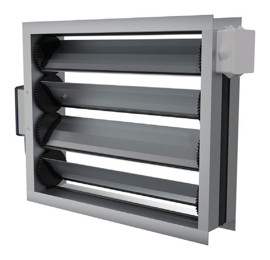 Воздушный клапан с электроподогревом ВКп 1200×500