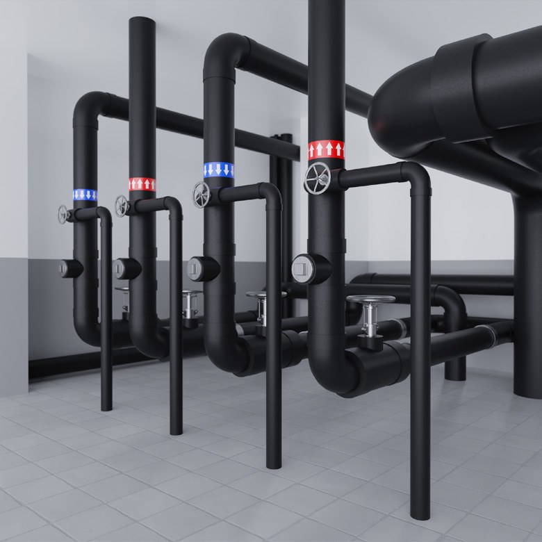Трубка теплоизоляционная РУ-ФЛЕКС СТ 32×140 мм, 2 м
